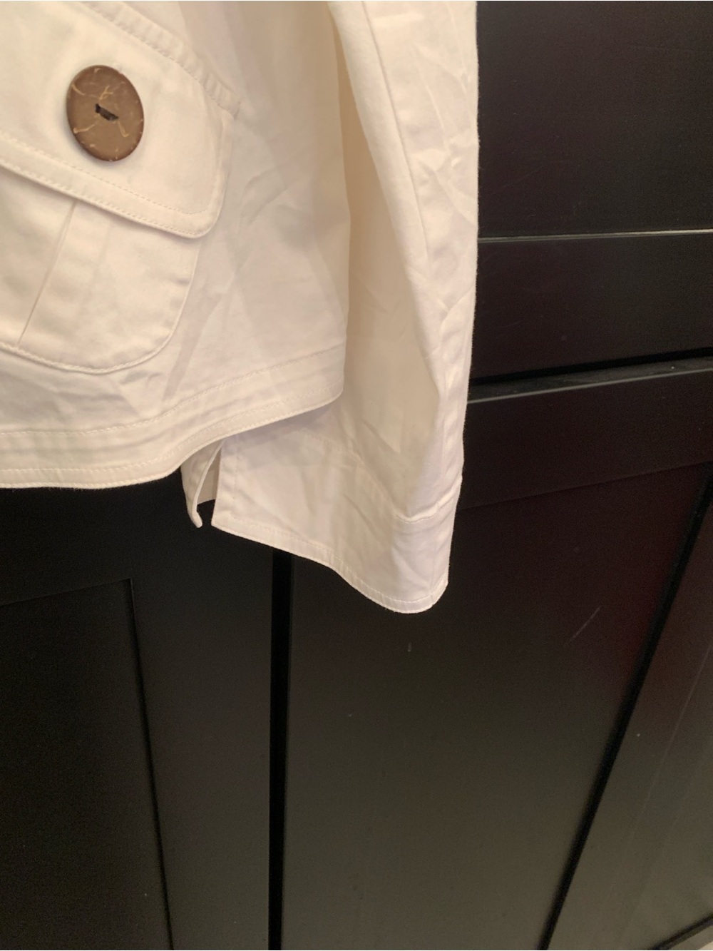 Ruby Rd. White Button-Front Utility Jacket - Picture 6 of 12